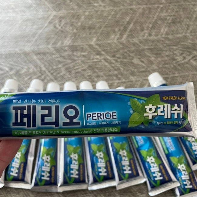 페리오 뉴 후레쉬 알파 치약 가성비 좋은 치약 저렴한 치약 누구나 아는 치약 페리오 치약