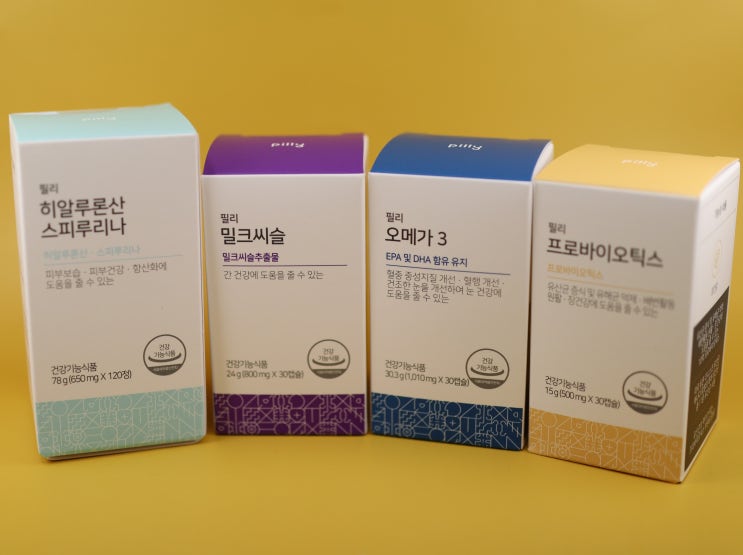  필리 영양제정기구독 / 맞춤 영양제 추천 및 정기구독 서비스 / Pilly