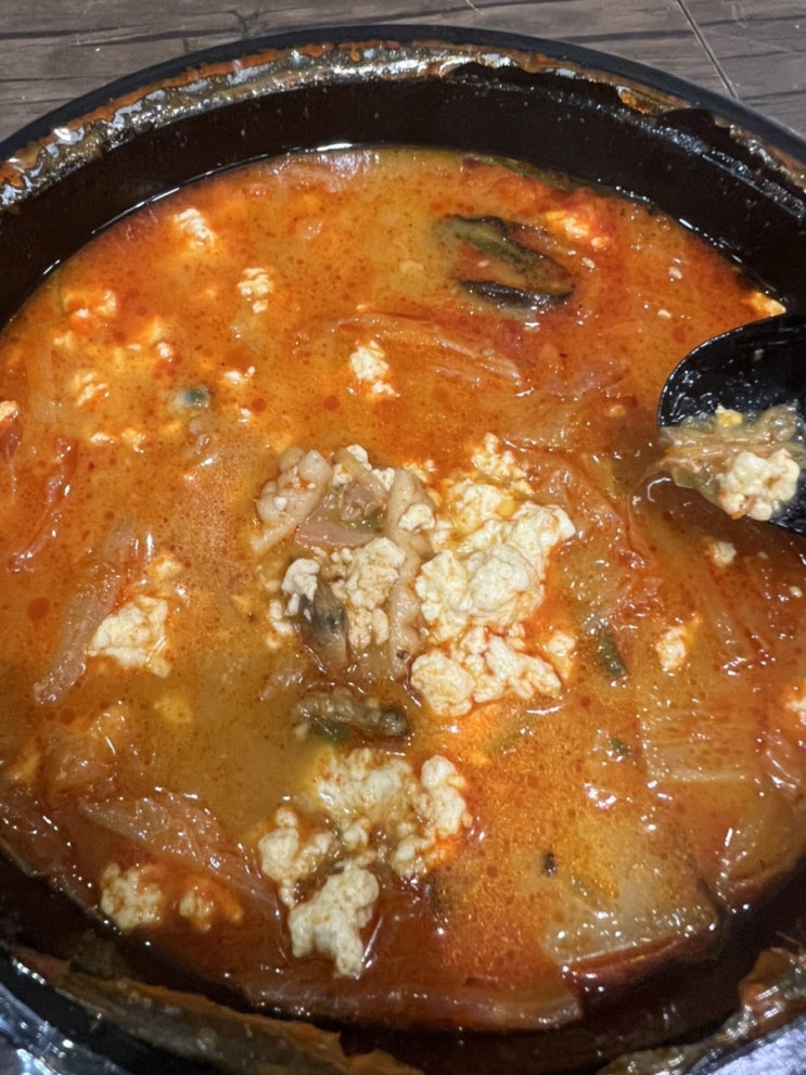  강릉초당골 짬뽕순두부 배달 후기
