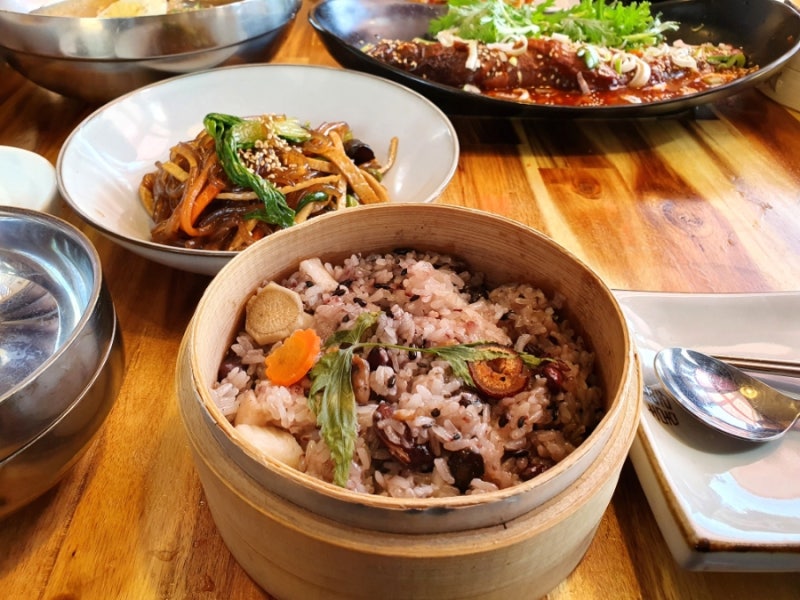 익산 맛집, 왕궁 보석박물관 한정식 2
