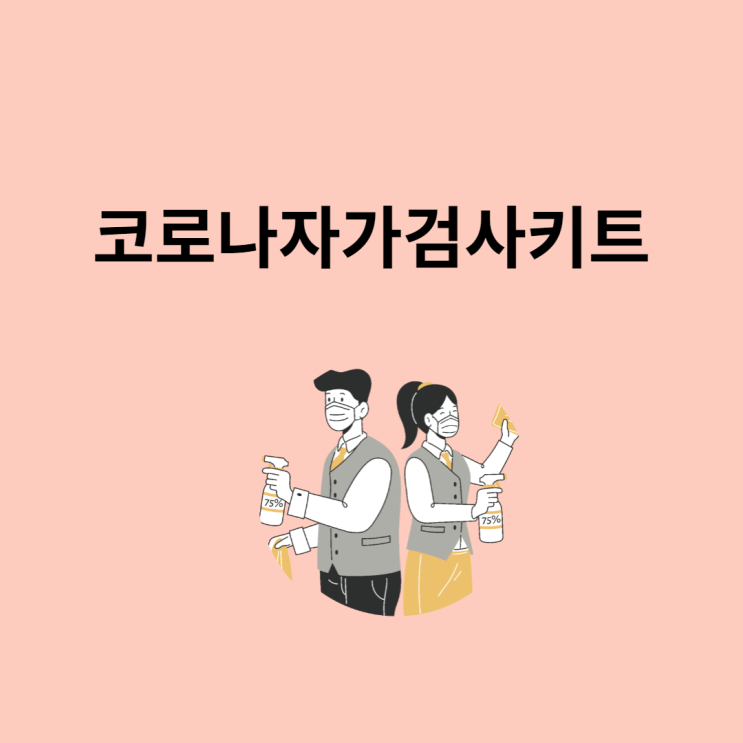  코로나 자가진단 키트