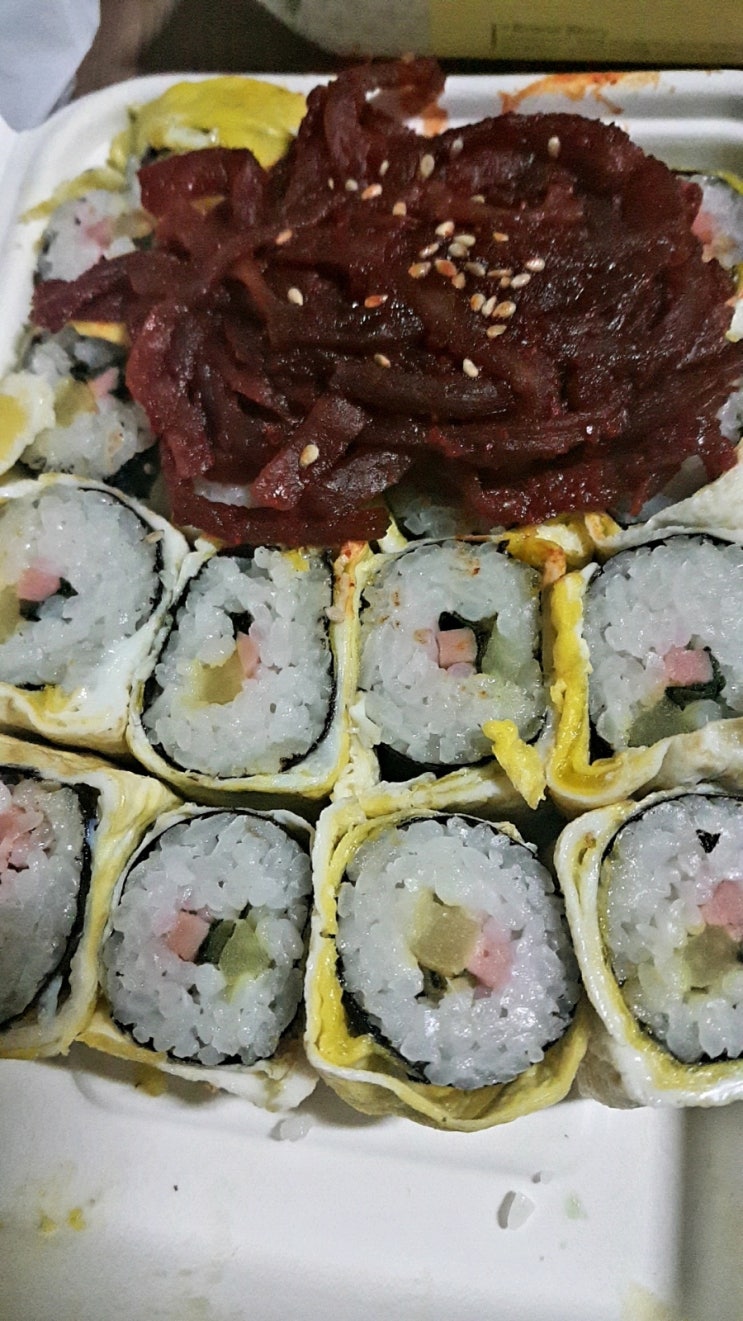  천안맛집 생활에 달인에 출연한 달인계란말이김밥 천안본점 내돈내산