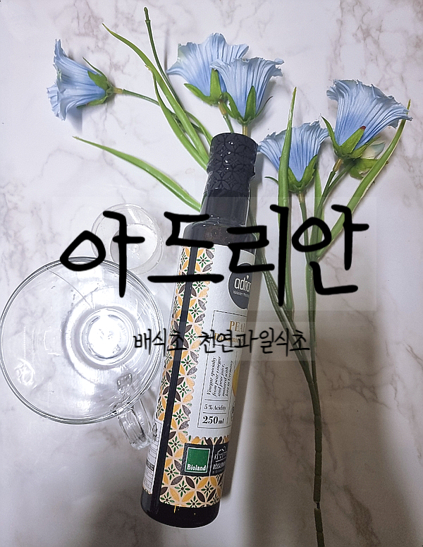  아드리안, 유기농 천연 발효 과일식초 배식초를 먹어보자