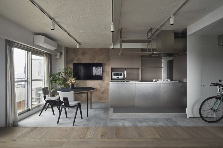  [부산 인테리어 길] 빈티지 인더스트리얼 디자인 인테리어 현대적인 가구 감각 디자인 소형아파트 리모델링