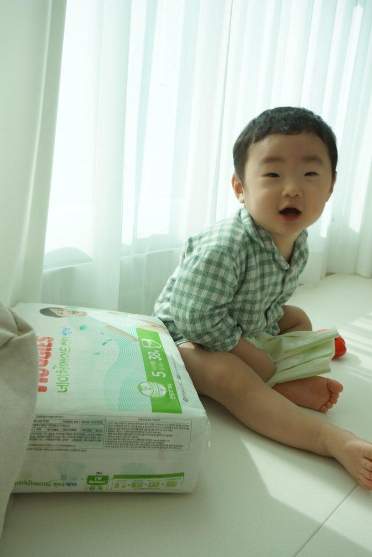  하기스기저귀 네이처메이드 썸머라면 아기엉덩이 발진 문제없지!