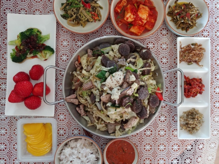 신림 백순대 택배 신림 순대타운 맛집 미자네