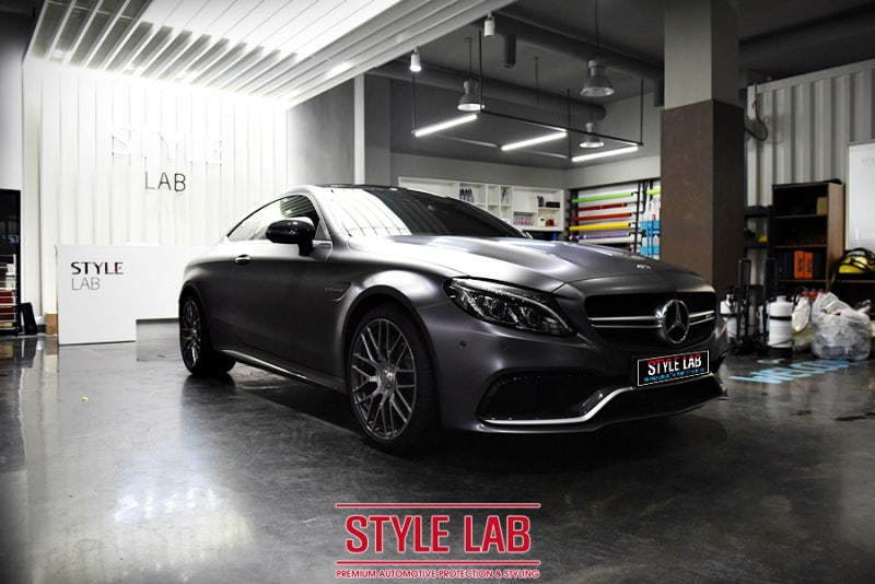 하남 초일로 / 랩핑 / 벤츠 / C-클래스