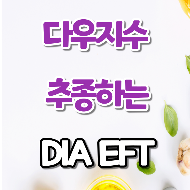 매월 배당받는 다우지수 추종하는 DIA ETF 매월 배당받는 다우지수 추종하는 DIA ETF
