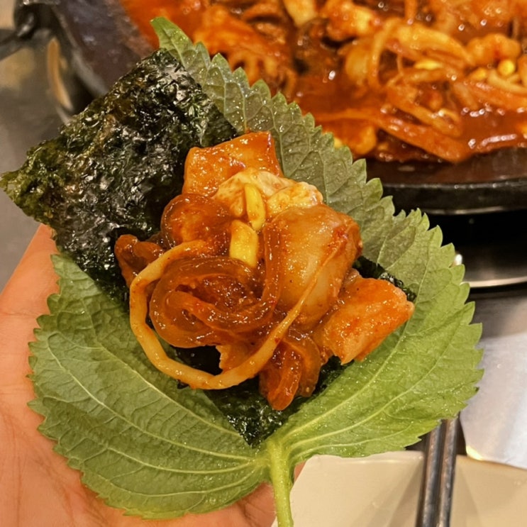  [의정부] 퐁듀까지 곁들이는 의정부 쭈꾸미 삼겹살 맛집, 쭈꾸미대통령