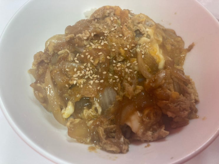  반찬 없을때 뚝딱 만드는 계란양파덮밥