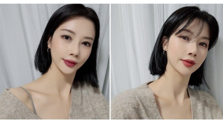  가발나라 인모 앞머리가발로 시스루뱅 변신완료! 더이상 앞머리 자를까말까 고민하지말자