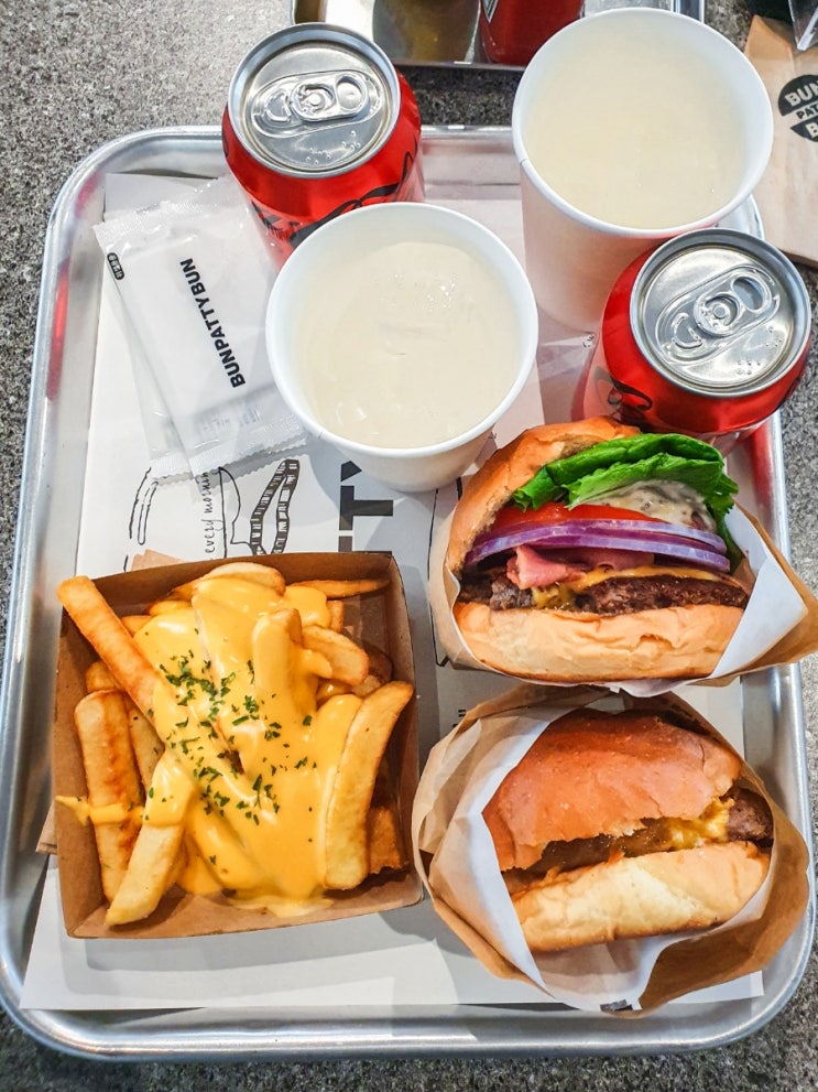  더현대서울 맛집 번패티번 수제버거