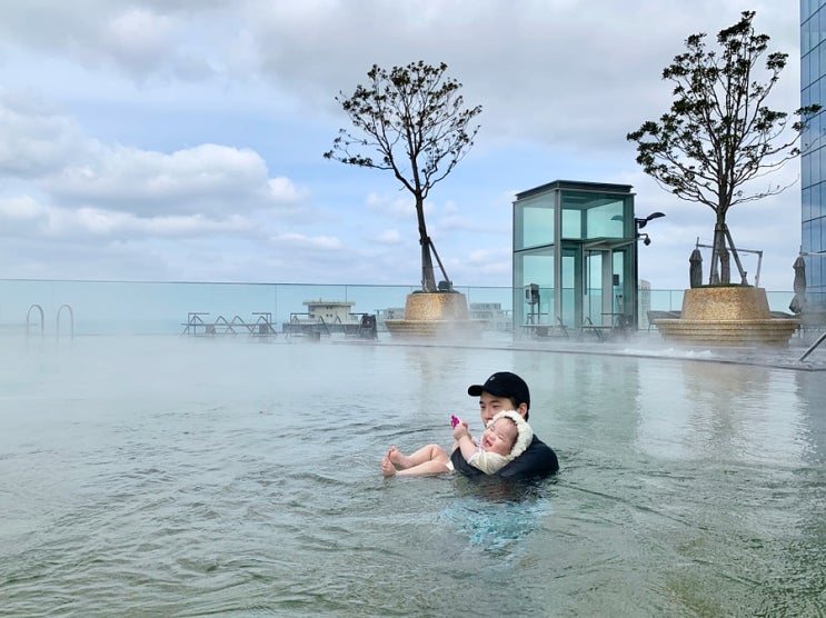  아기랑 그랜드하얏트 제주 수영장, 이마트 장보기