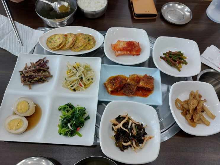 경북 울진 가정식  한솔식당 가성비 좋은 맛집