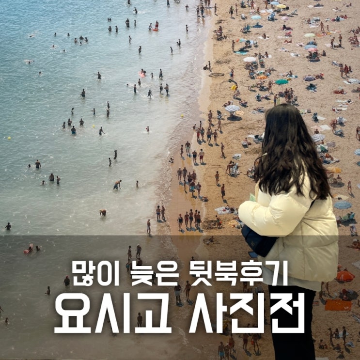 요시고 사진전 뒤늦은 후기 / 월요일 방문