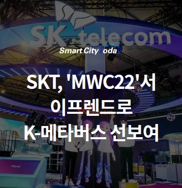 SKT, 'MWC22'서 이프렌드로 K-메타버스 선보여