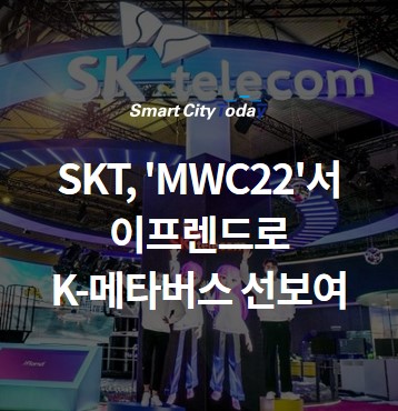  SKT, 'MWC22'서 이프렌드로 K-메타버스 선보여