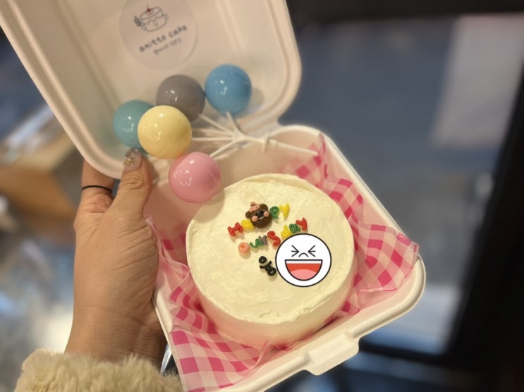  대전 수제 도시락 케이크 아닛또케이크