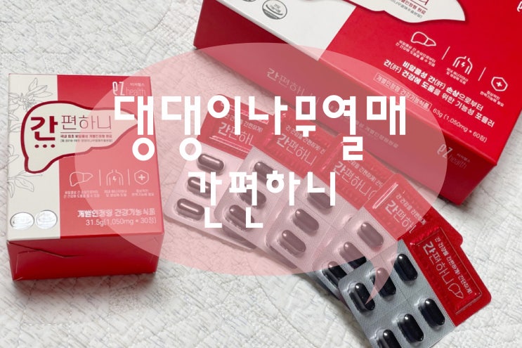  간기능개선엔 댕댕이나무열매 간편하니