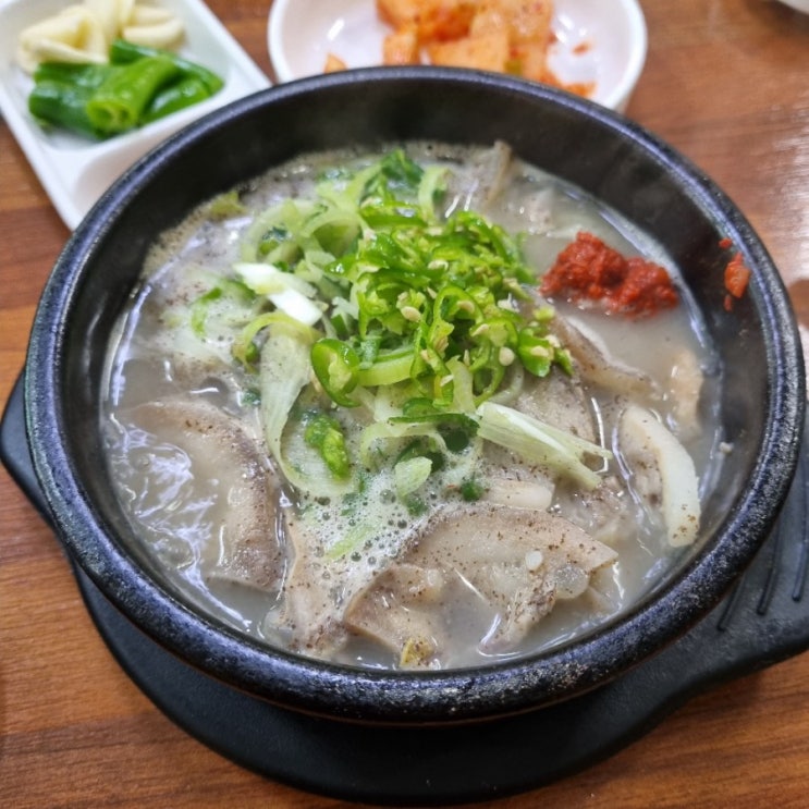  안산 월피동 순대국 맛집 옛맛시골아주매순대
