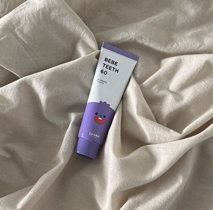  라비킷 베베티스60 무불소 아기 치약 당첨후기