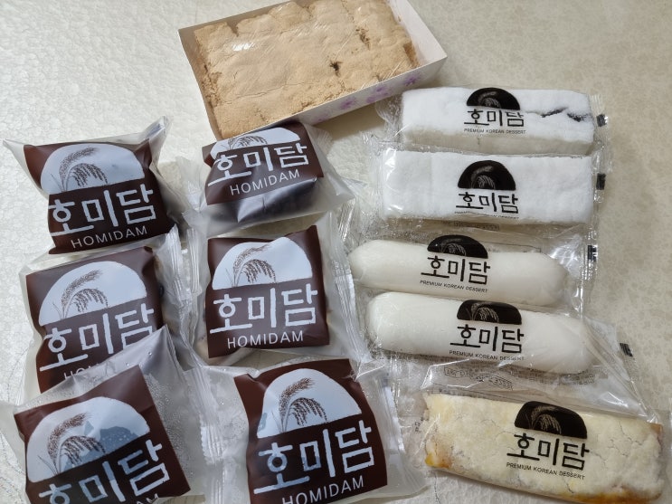  대구 떡집] 수성구 답례떡 개별포장떡 수제 떡 전문 '호미담'