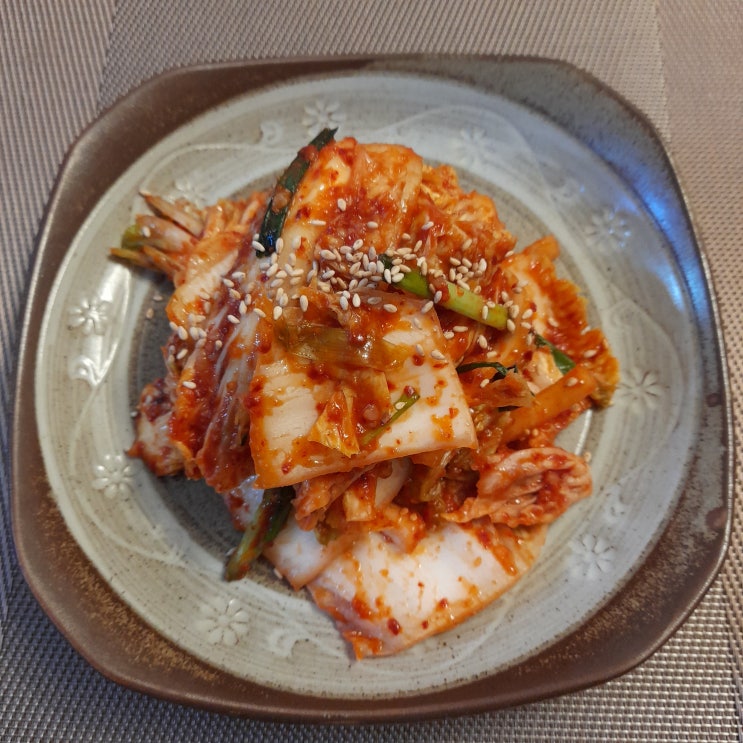  배추김치 담그기 신선하고 간단하게 담아보자~^