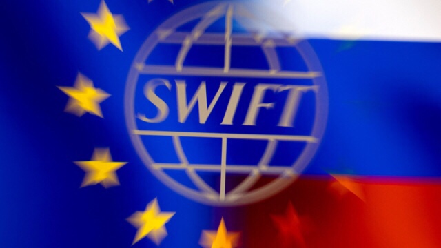 The U.S. and Europe will bar some Russian banks from SWIFT