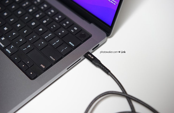  USB C to C 케이블 추천 주파집 USB 3.1 Gen2 100W USB PD 및 썬더볼트 지원 케이블 사용 후기