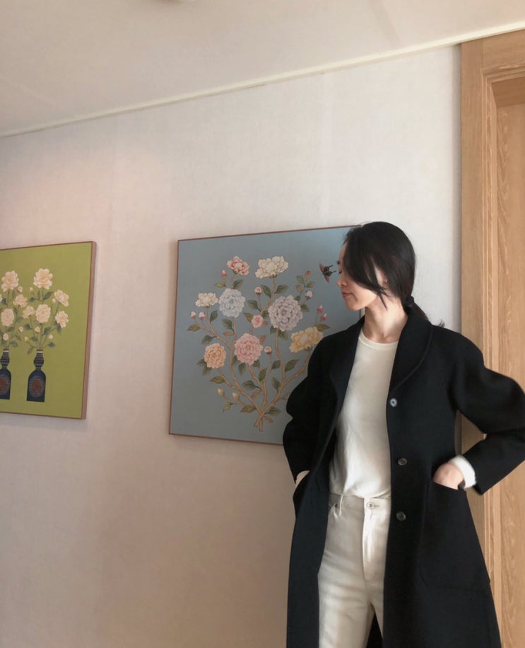  [코트한벌로 우아해지기,데이트룩추천]제이청 볼륨롱코트 구입후기-얼굴소멸코트 내돈내산