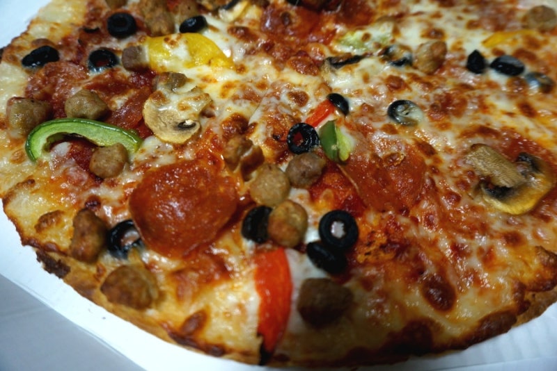 피자헛메가크런치콤보 피자헛씬피자 맛있어요