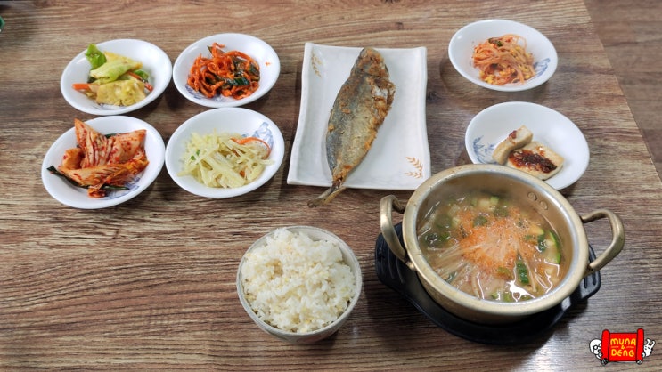  [서귀포:성산] 7천원짜리 백반에 전갱이 구이가 나왔어요 <승혜분식>