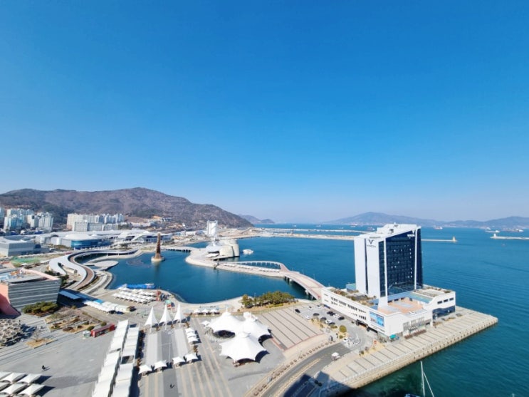  여수 유탑 마리나 호텔 오션뷰 좋았던 여수호캉스 먹방여행 / 여수펫캉스