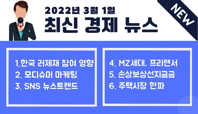  [3월 1일] 최신 경제 뉴스 모음