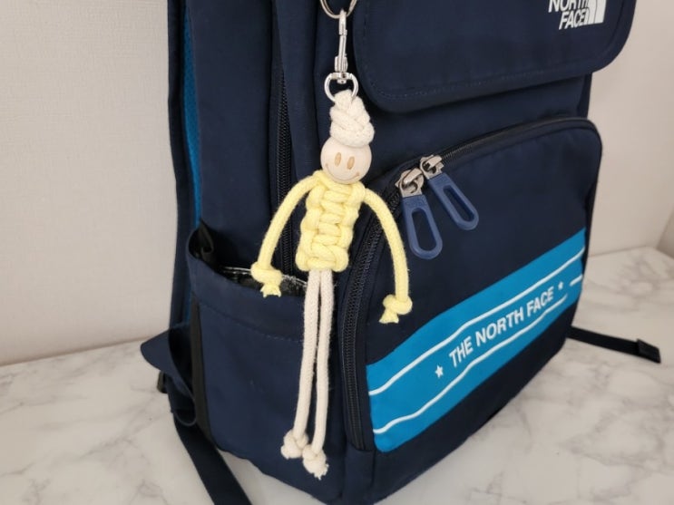  마크라메 걱정인형 키링으로 걱정끝