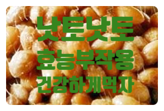  장 독소 없애주는 낫또 효능 먹는방법 부작용