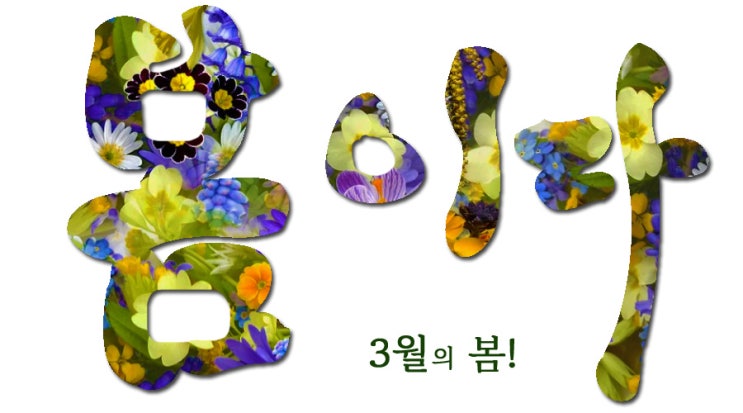 3월의 봄. 면역력 높여 주는 봄나물