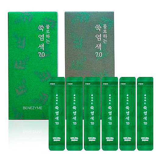  베네자임 쑥염색/물로하는 쑥염색(새치커버)