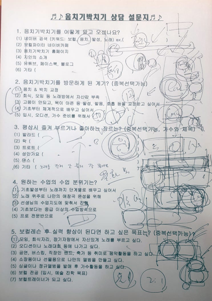 조원동 40대 여성 보컬학원 상담 후기 '교회 특송 때문에..'