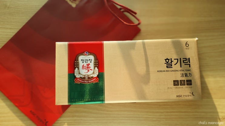  홍삼농축액 6년근 '정관장 활기력' 신학기 선물 추천!