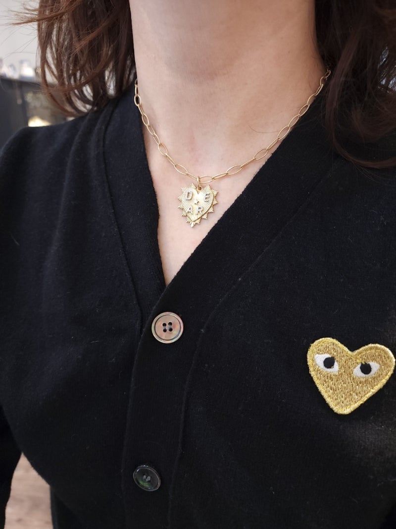 디어 by 쥬빈(목걸이추천 하트 골드펜던트 분당주얼리샵 체인목걸이 하트목걸이 코인목걸이 dear my ) : 네이버 블로그