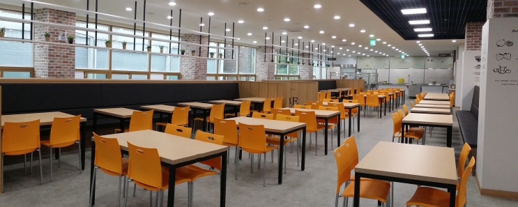  [한국승강기대학교]학생식당테이블과 의자 및 교직원식당 테이블과 의자 납품
