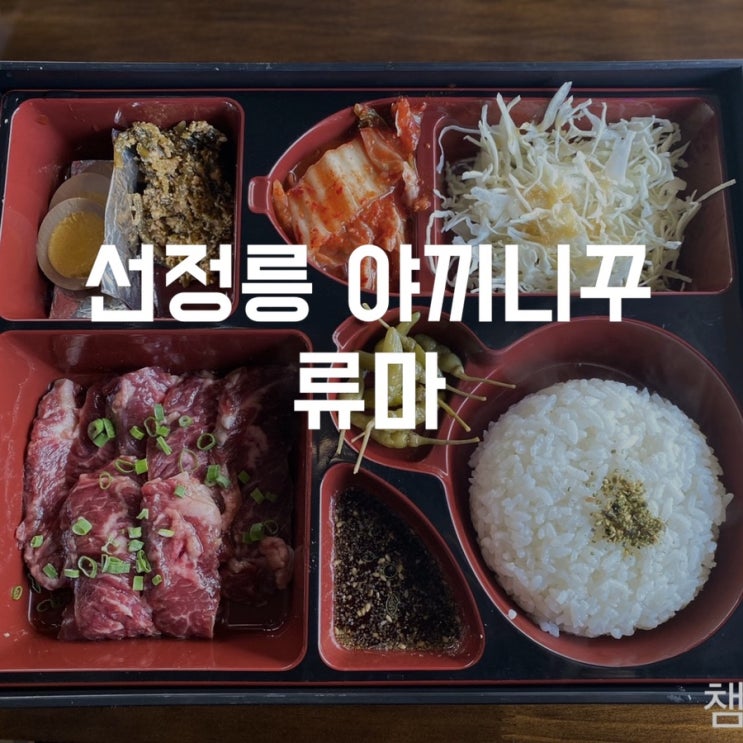 선정릉 맛집 야끼니꾸로 먹는 역삼점심 류마