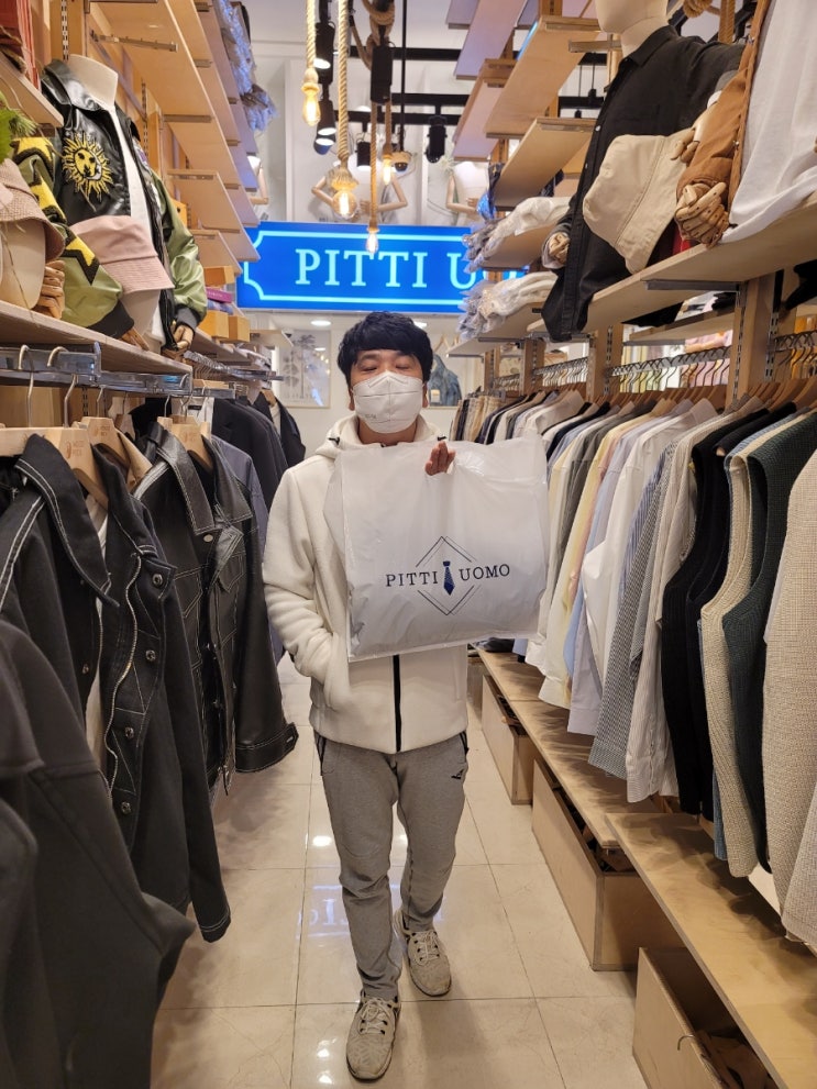  안산 남자옷 고잔동 옷가게 피티워모