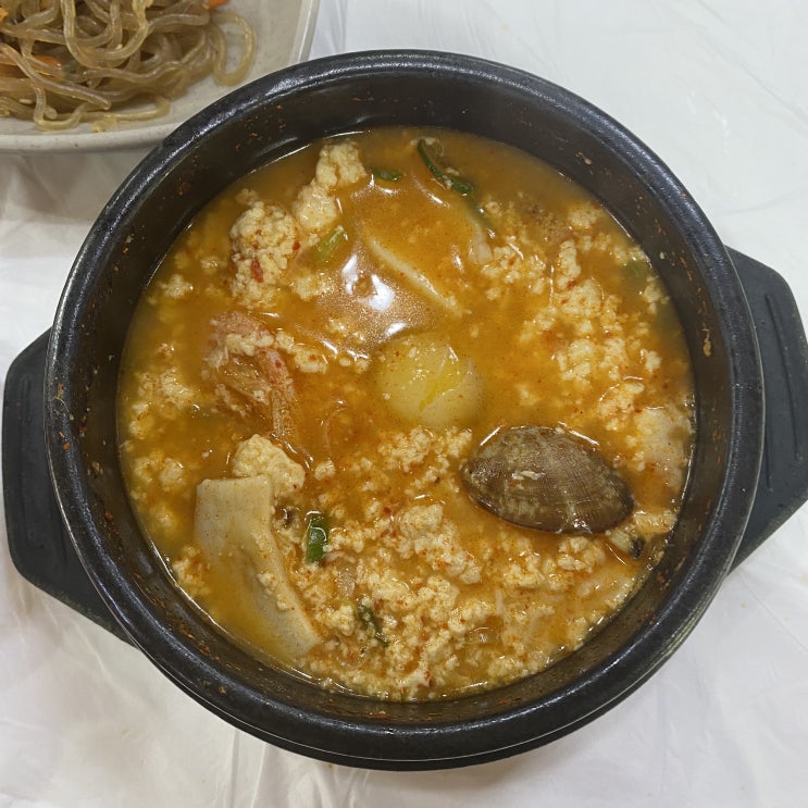  울산 십리대숲 가는 길에 먹었던 태화강 순두부