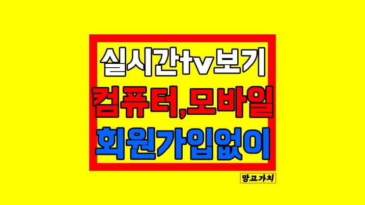 실시간 tv보기 : 인터넷, 핸드폰, 컴퓨터 무료 생방송 티비시청 실시간 tv보기 : 인터넷, 핸드폰, 컴퓨터 무료 생방송 티비시청