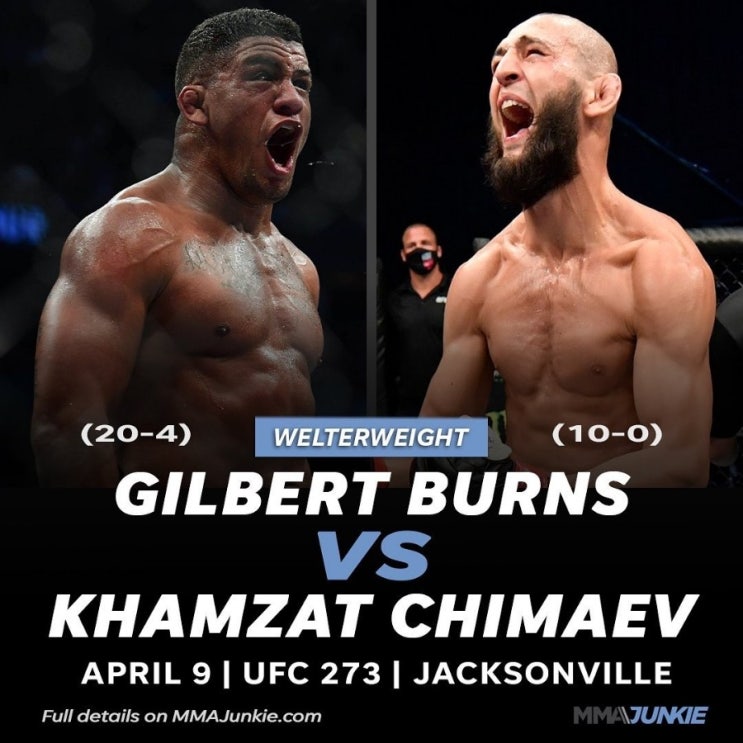 데이나 화이트, 길버트 번즈 vs 함잣 치마예프 UFC 273 성사 등 MMA 뉴스 데이나 화이트, 길버트 번즈 vs 함잣 치마예프 UFC 273 성사 등 MMA 뉴스