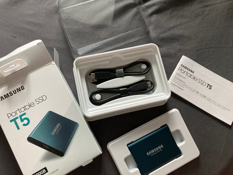  삼성 portable SSD T5 | 삼성전자 외장하드 | 포터블