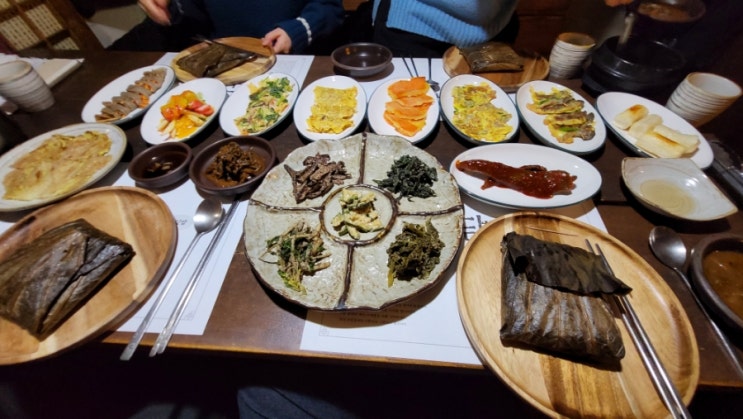  [강원 춘천] 맛집 - 고담, 연잎밥 한상차림