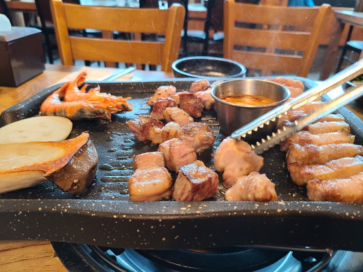  맛있는 흑돼지세트가 있는 제주구좌읍맛집 세화그때그집
